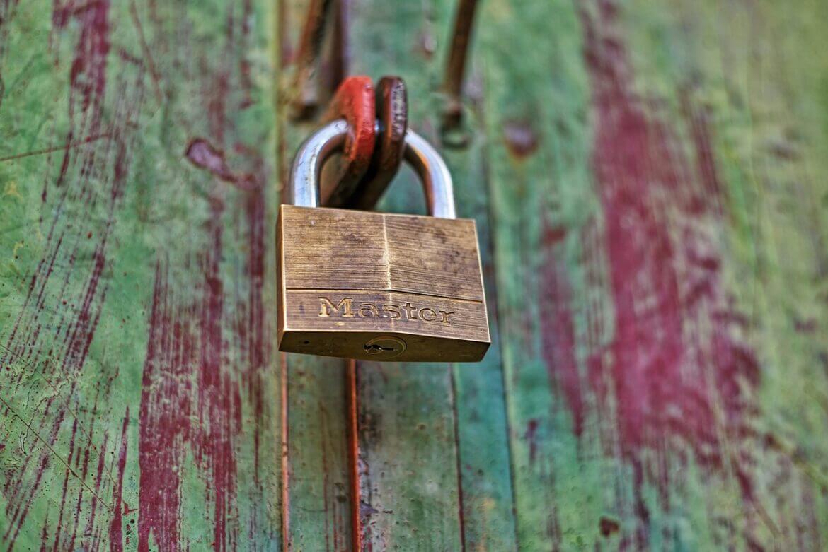 locker, door, lock